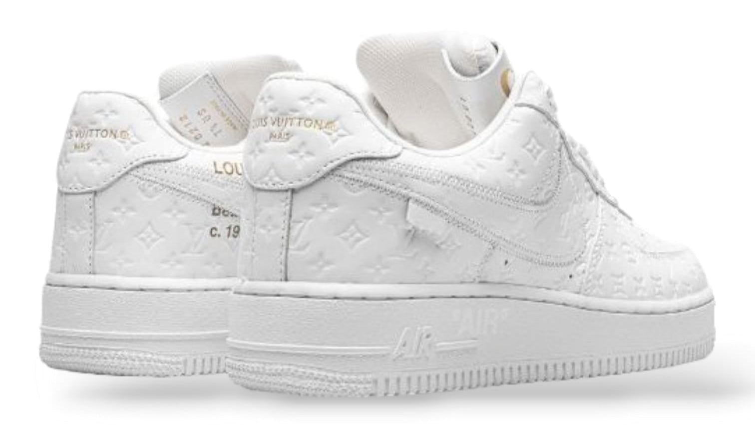 Nike Air Force 1 x Off White x Louis Vuitton