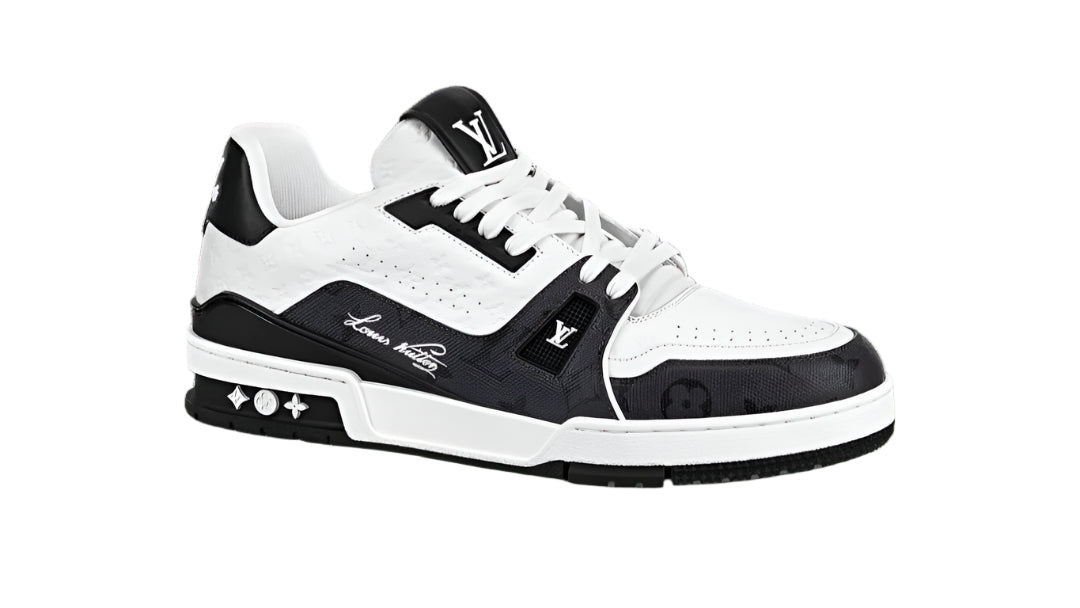 Louis Vuitton Black & White Trainer