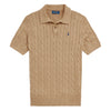 Ralph Lauren Knitted Polo T-Shirt Brown